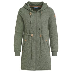 Damen Sweatjacke mit Kapuze OLIV