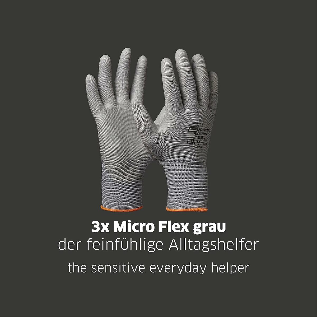 Bild 3 von Gebol GO Arbeitshandschuh-Set HEIMWERKER