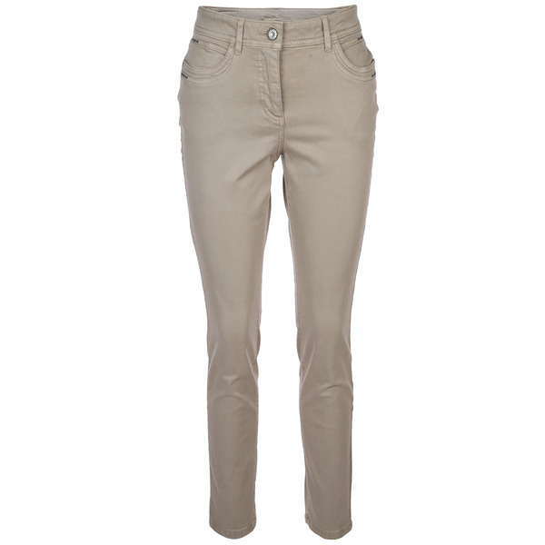 Bild 1 von Damen Jeans mit Strassteinchen in Slim Fit
                 
                                                        Braun