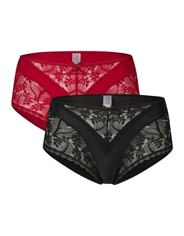 Bild 1 von ADLER LINGERIE - 2er Pack Slips mit Spitze