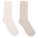 Bild 1 von Damen Lurexsocken im 2er Pack
                 
                                                        Weiß