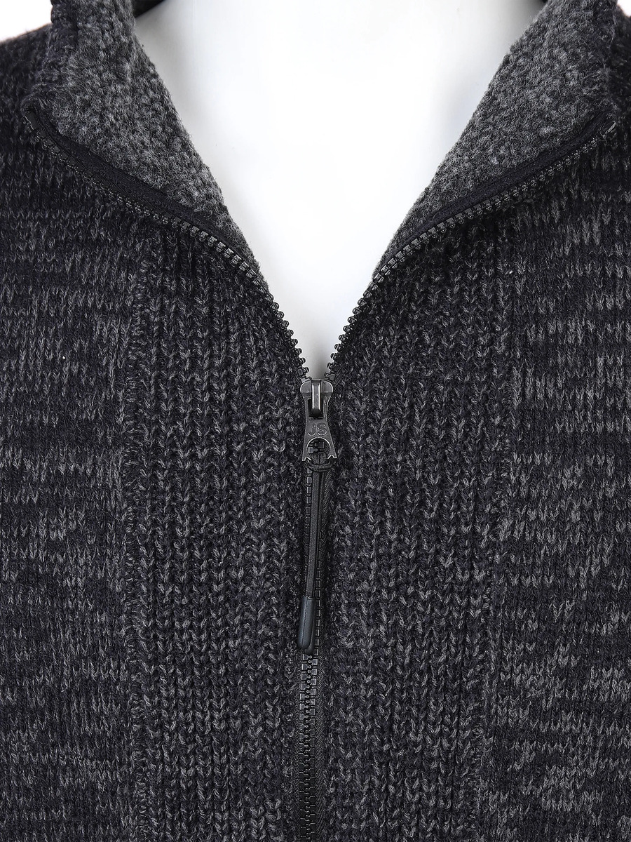 Bild 3 von Herren Strickjacke meliert
                 
                                                        Blau