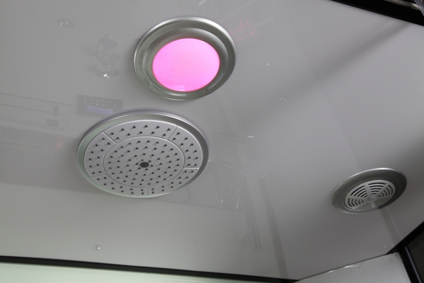 Bild 3 von PureHaven 2in1 Dampfdusche & Infrarotsauna 100x100x215 cm Aluminiumrahmen kompl. Zubehör Tropenbraus