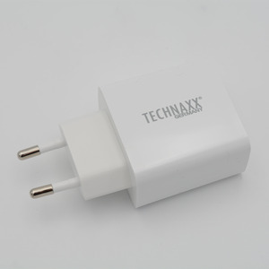 Technaxx "Fast Charge" - Ladegerät, USB-Typ-A QC 3.0 Schnellladegerät 18W