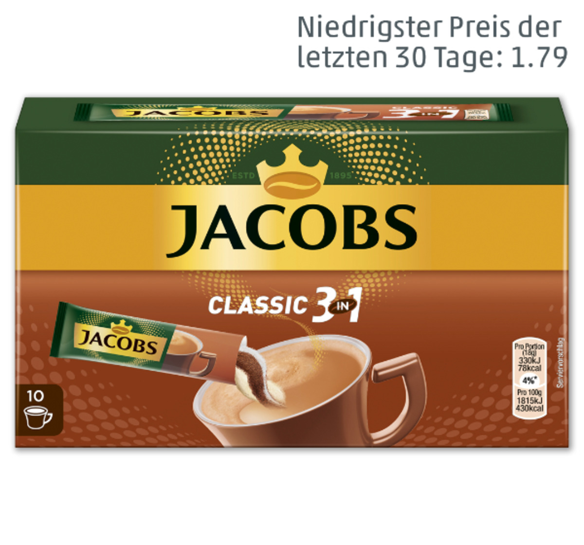 Bild 1 von JACOBS Kaffeesticks