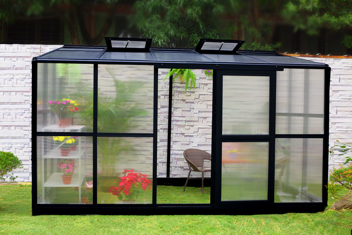 Bild 2 von HC Home & Living Terrassenüberdachung,Terrassendach Veranda ca. 242 x 392 x 237 cm