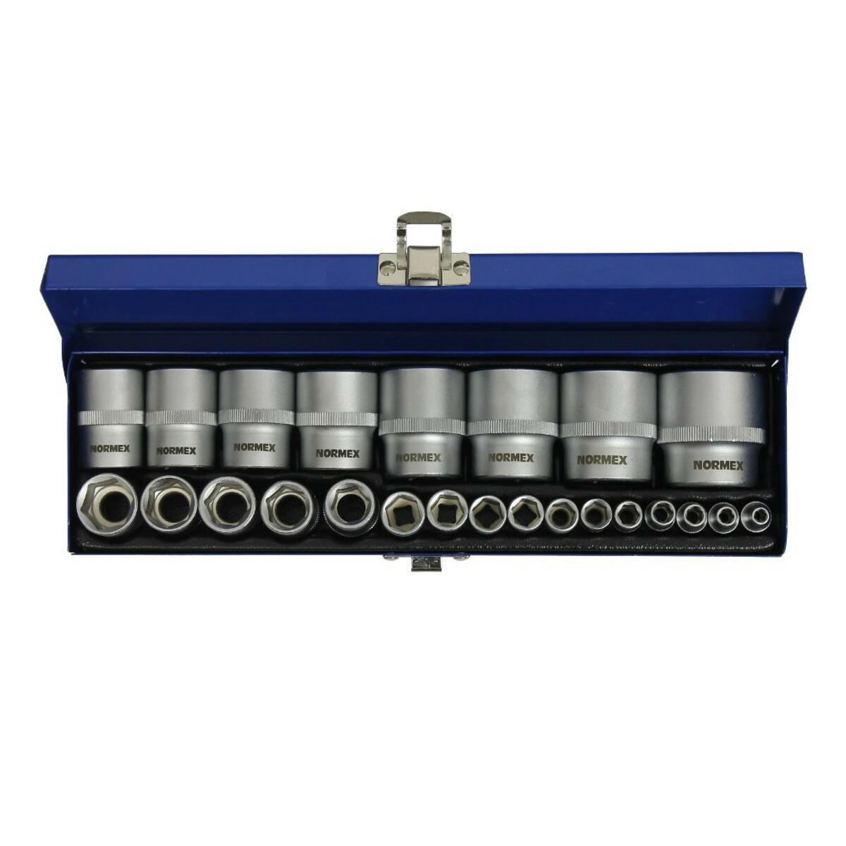 Bild 1 von Normex Steckschlüsseleinsatz 5/32-1-1/4" Set 24tlg. Zollmaße