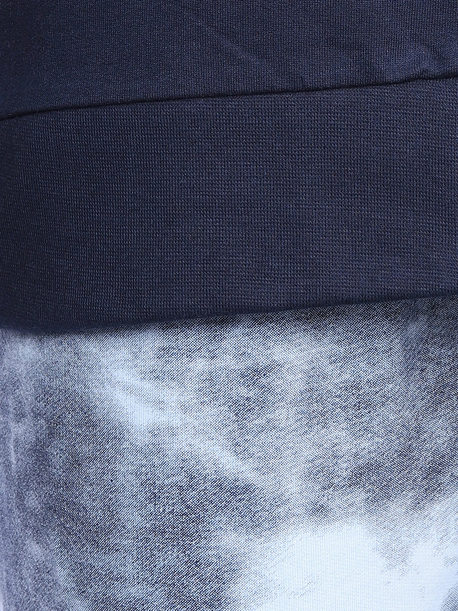 Bild 3 von Damen Hausanzug mit Batikstyle-Hose und Hoodie
                 
                                                        Blau