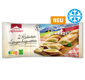 ALMTALER 2 Kräuter Laugenbaguettes*