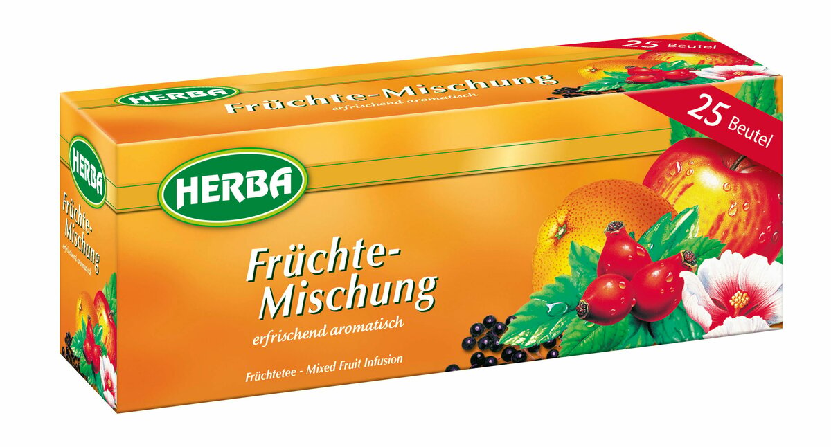 Bild 1 von Tee 'Früchte-Mischung' 25 Beutel = 50 g