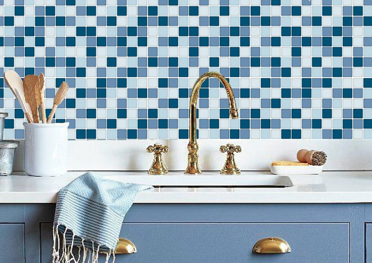 Bild 1 von Fliesensticker Mosaik-Optik