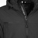 Bild 4 von Herren Softshelljacke mit Kapuze
                 
                                                        Schwarz