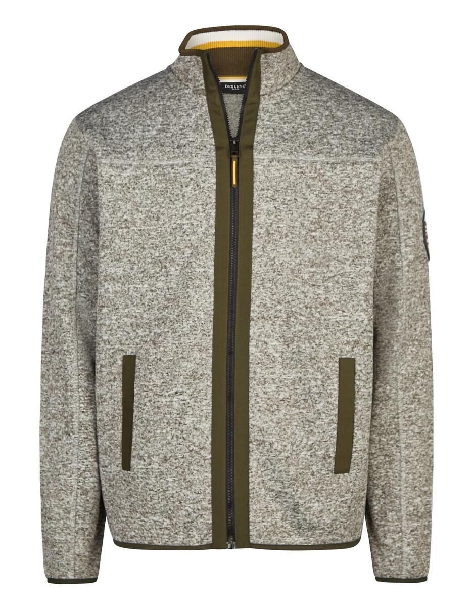 Bild 1 von Bexleys man - Strickfleece Jacke in Melange