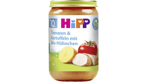 HiPP Menüs ab 10.Monat - Tomaten und Kartoffeln mit Bio-Hühnchen
