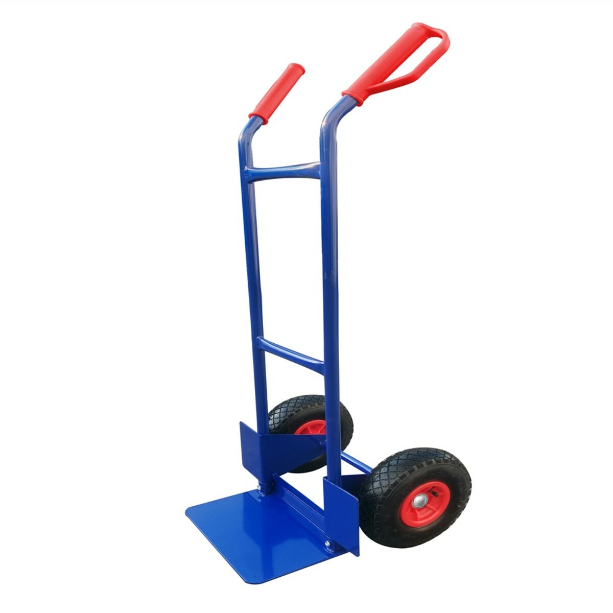Bild 1 von Kraft Werkzeuge Transportkarre 200 kg, blau - rot