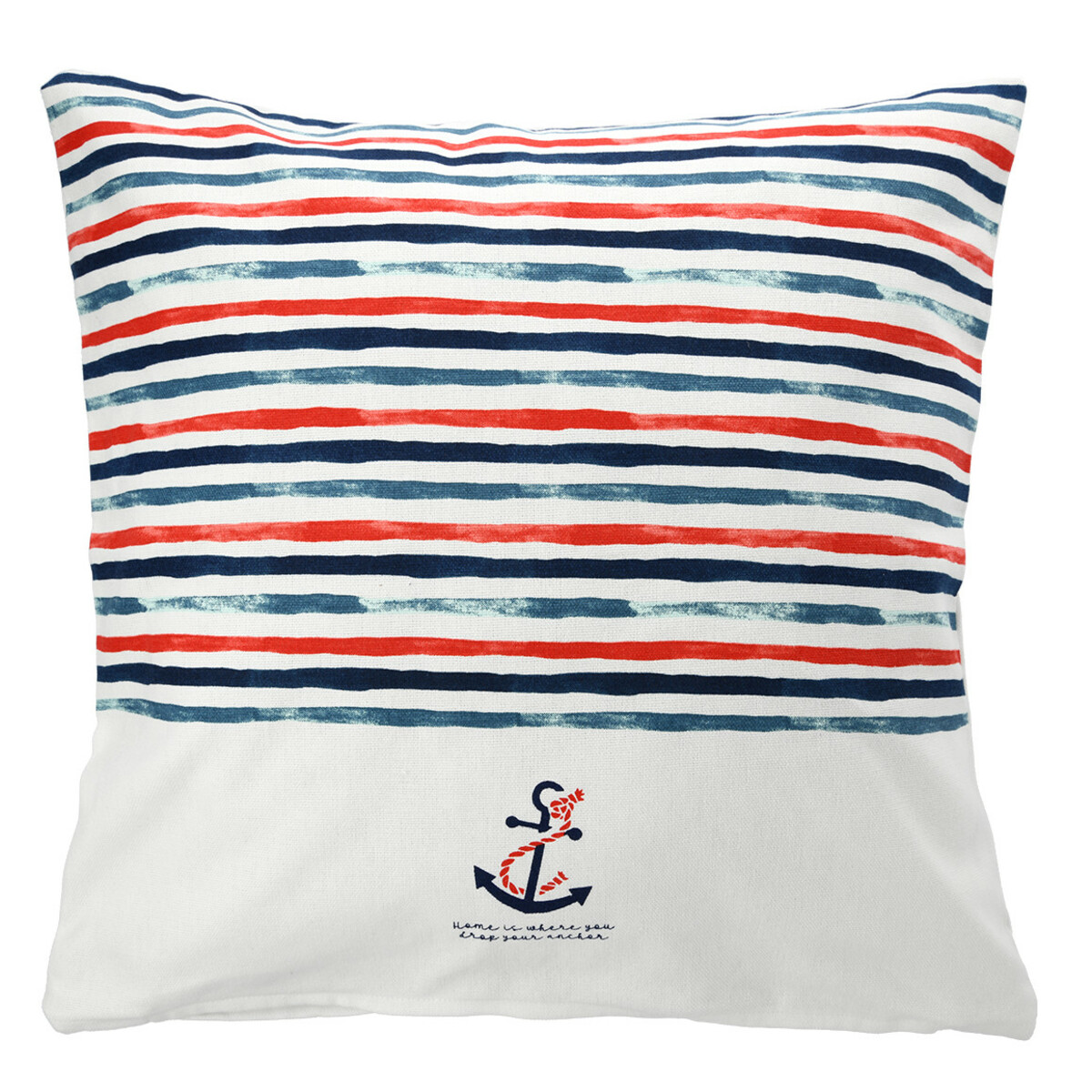 Bild 1 von Kissenhülle mit Streifen WEISS / BLAU / ROT
