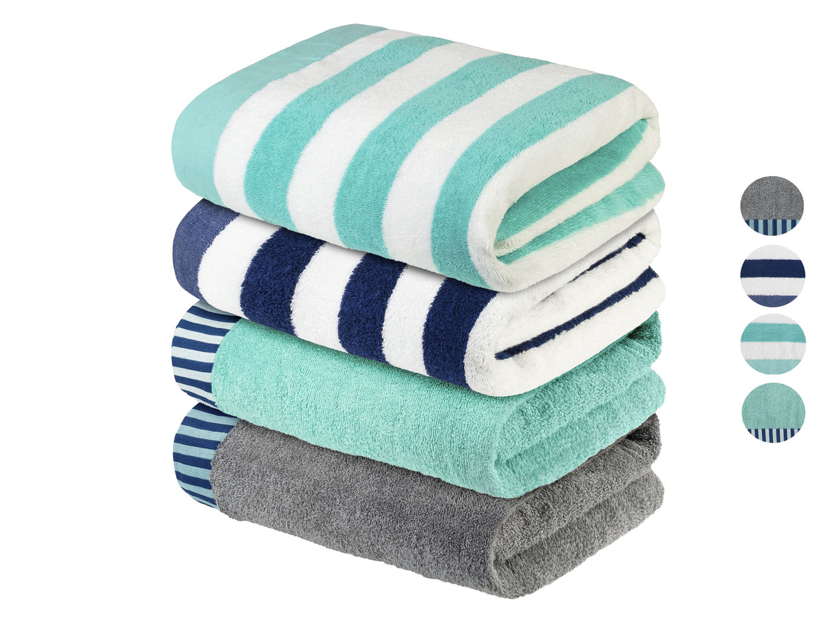 LIVARNO home Badetuch, 100 x 150 cm im Angebot – Aktuelle Preise ...