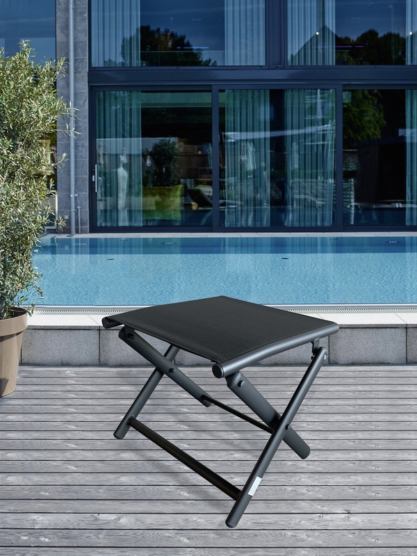 Bild 2 von HC Garten & Freizeit Aluminium Fußhocker