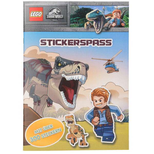 Bild 1 von LEGO Jurassic World Stickerbuch mit 24 Seiten GRAU