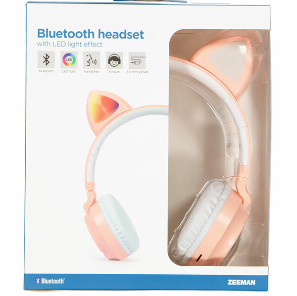 Bild 1 von Bluetooth-Headset für Kinder, Rosa, ONE SIZE