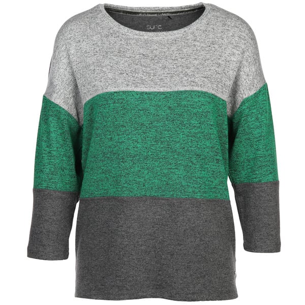 Bild 1 von Damen Langarmshirt im Colorblock
                 
                                                        Grün