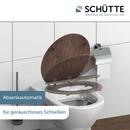 Bild 3 von SCHÜTTE MDF WC Sitz DARK WOOD Toilettendeckel mit Absenkautomatik, Holzkern