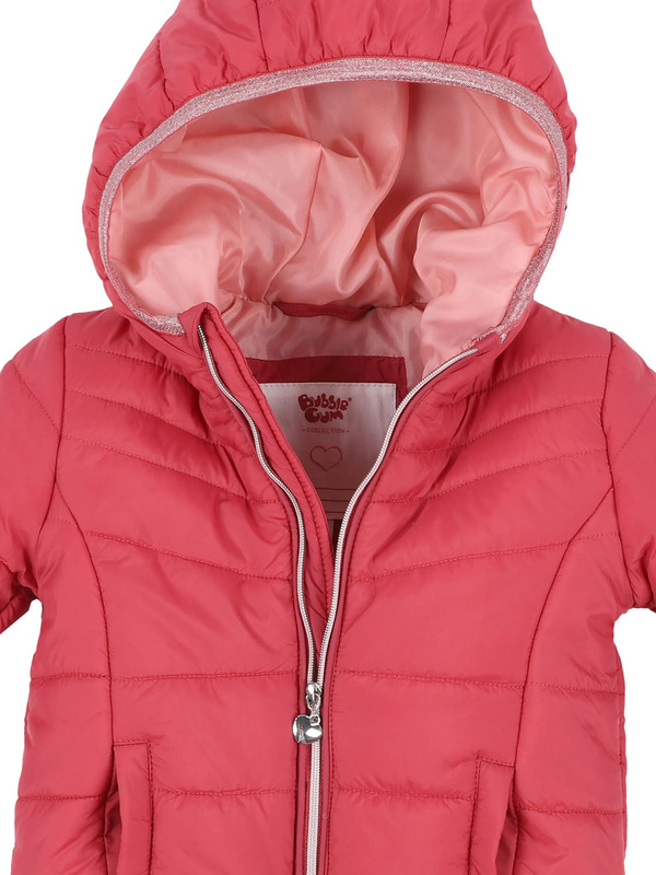 Bild 3 von Baby Mädchen Steppjacke mit Kapuze
                 
                                                        Rot