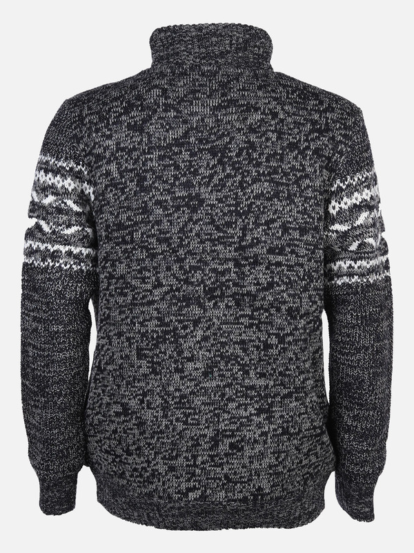 Bild 2 von Herren Strickjacke meliert
                 
                                                        Grau