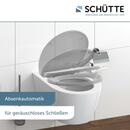 Bild 3 von SCHÜTTE Duroplast WC Sitz GREY mit Absenkautomatik und Schnellverschluss