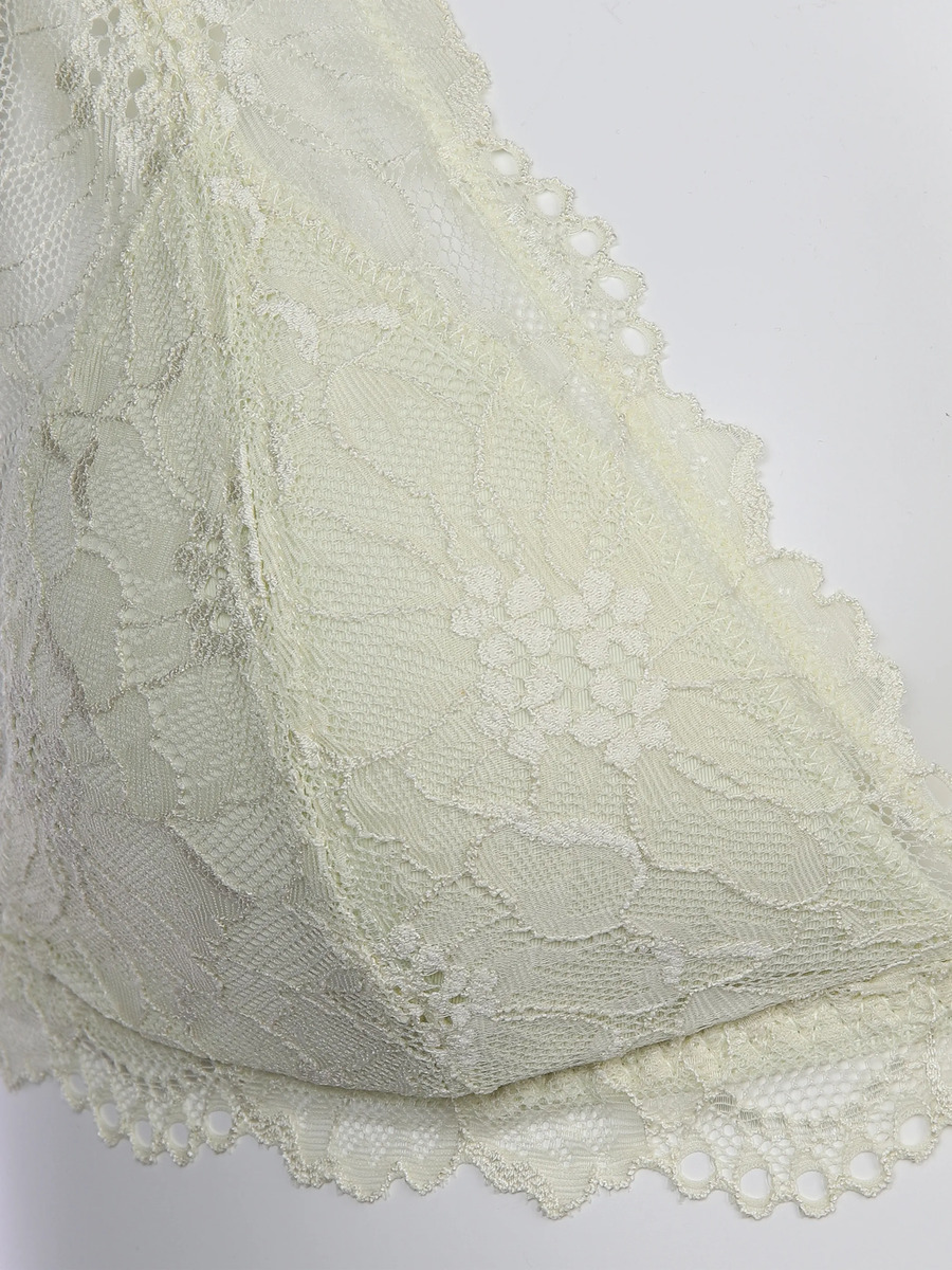 Bild 1 von Damen BH ohne Bügel mit Spitze
                 
                                                        Grün