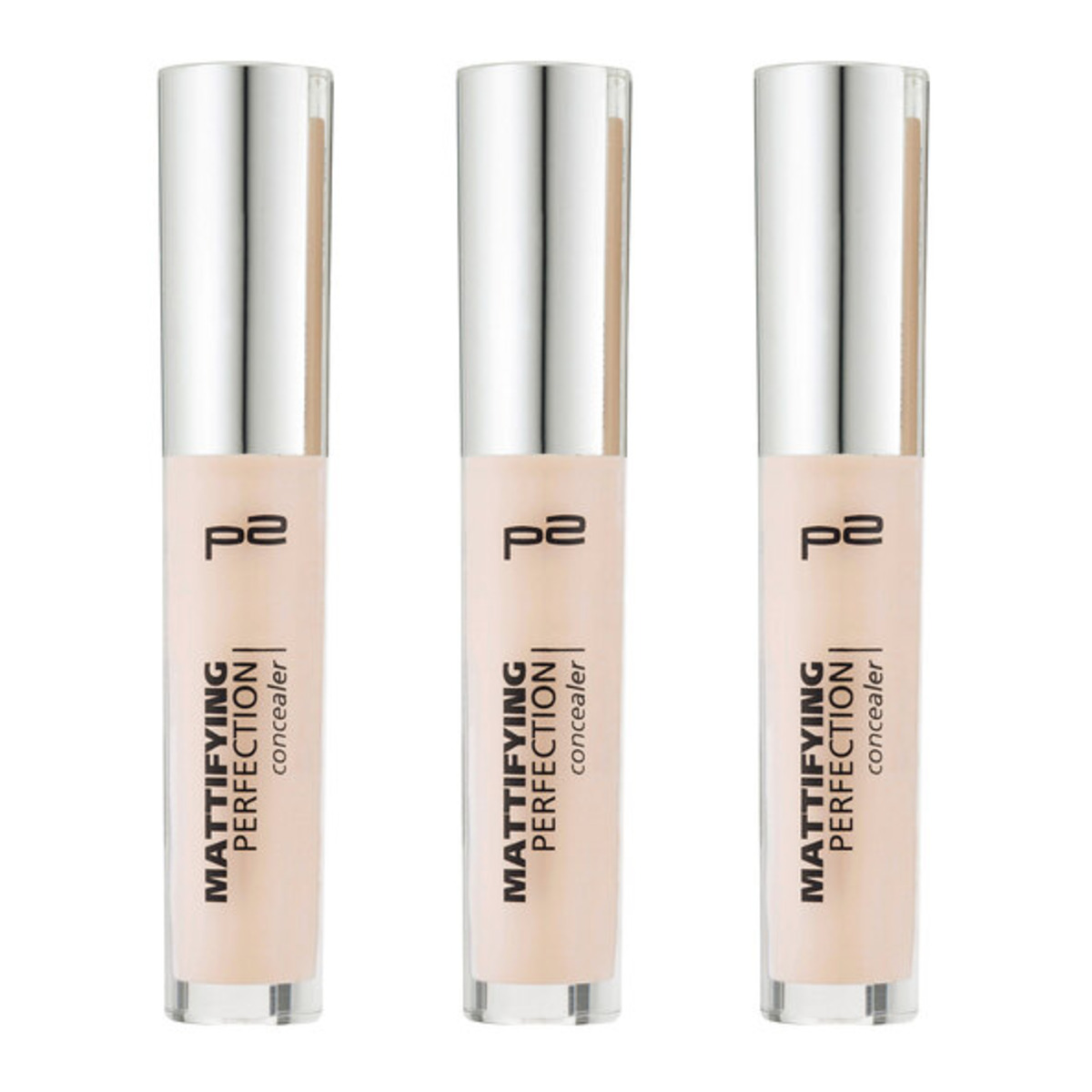 Bild 1 von P2 Mattifying Perfection Concealer, 005 ivory, 3er Multipack