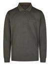 Bild 1 von Bexleys man - Tow-tone langarm Poloshirt mit Karo-Muster