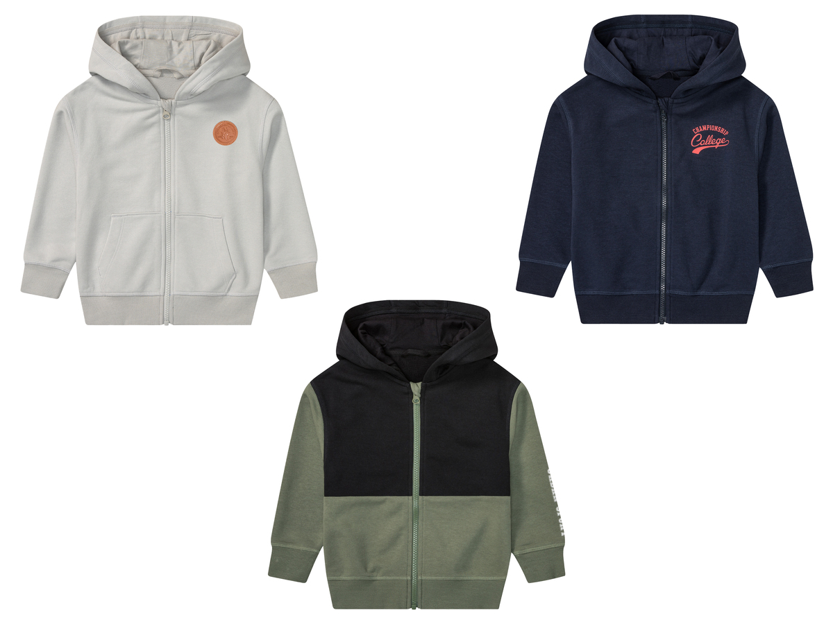 Bild 1 von lupilu® Kleinkinder Jungen Sweatjacke mit Kapuze