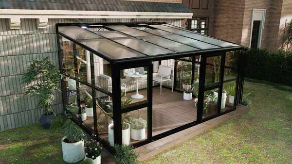 Bild 4 von HC Home & Living Terrassenüberdachung, ca. 242 x 392 x 237 cm