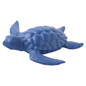 Deko-Figur Schildkröte BLAU
