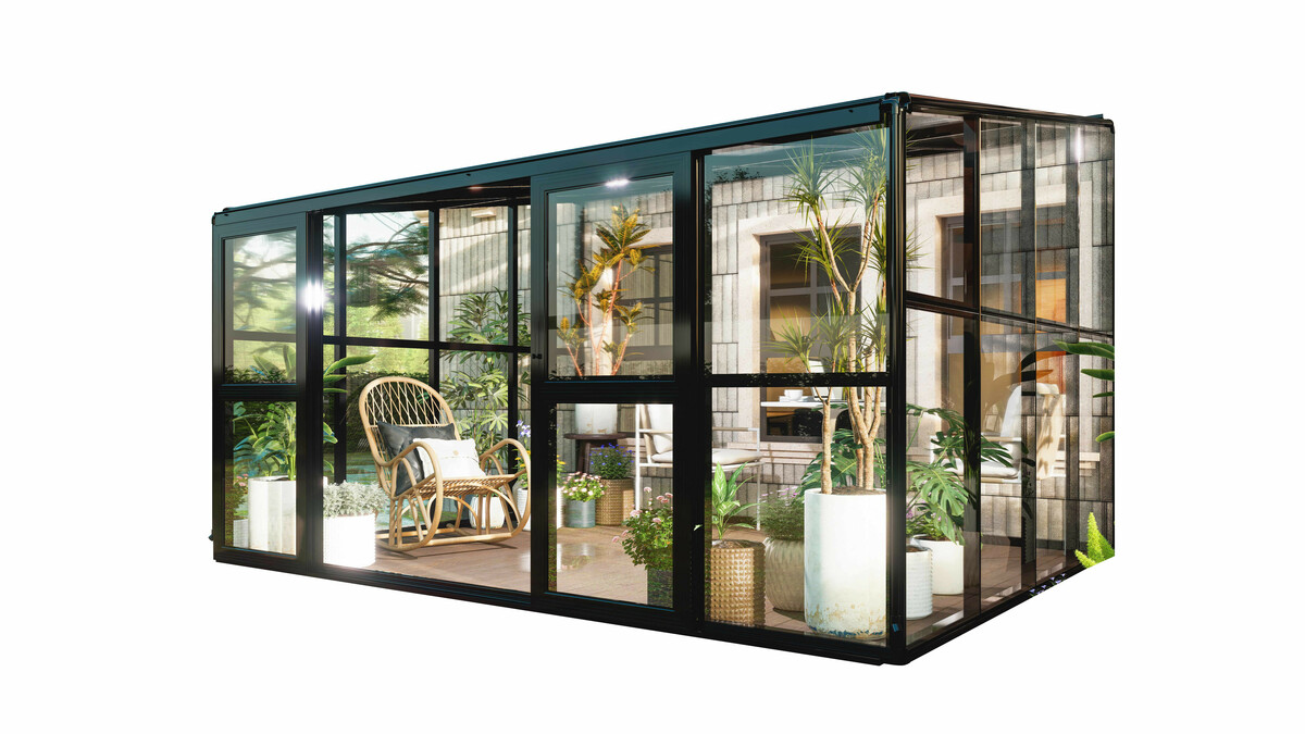 Bild 3 von HC Home & Living Terrassenüberdachung, ca. 320 x 392 x 250cm