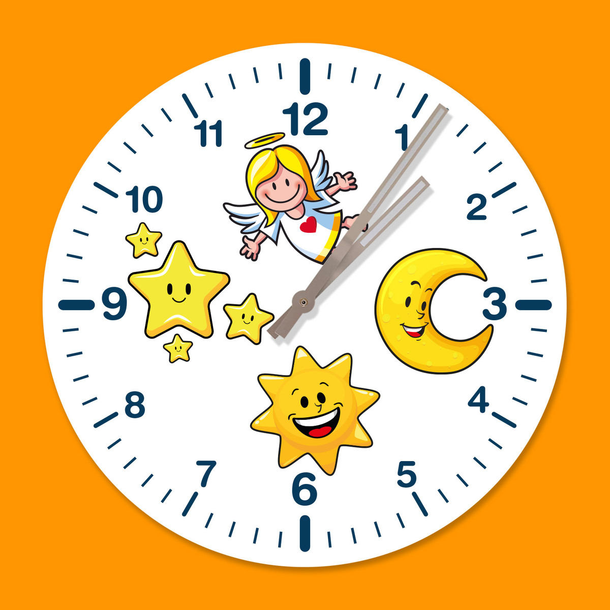 Bild 2 von Technoline CLUPY WT7160, weiß-gelb, 30 cm