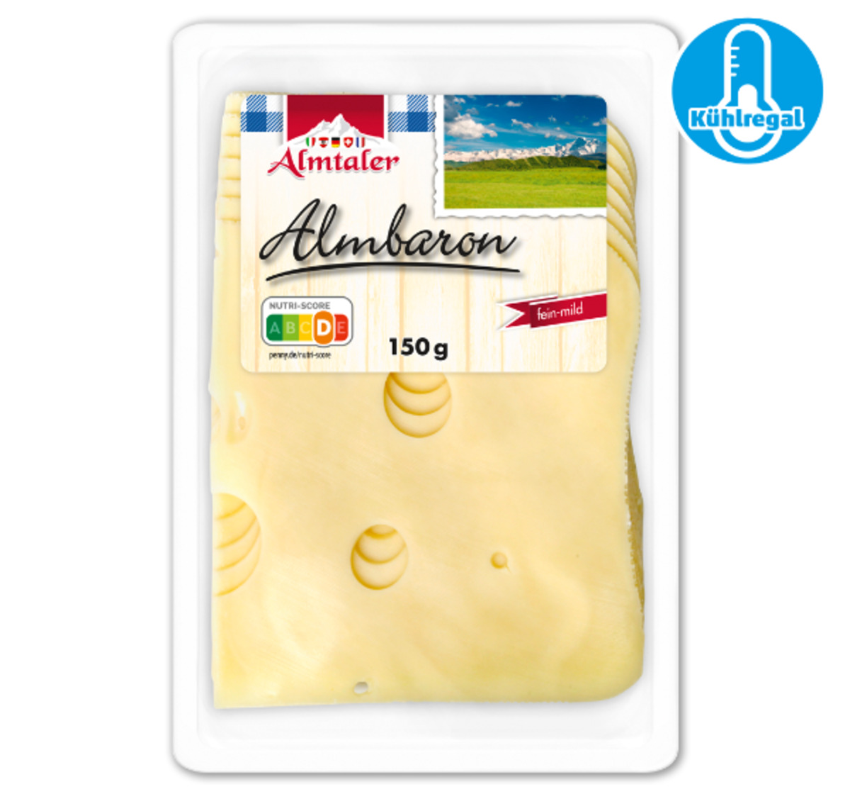 Bild 1 von ALMTALER Österreichische Käsespezialität in Scheiben*