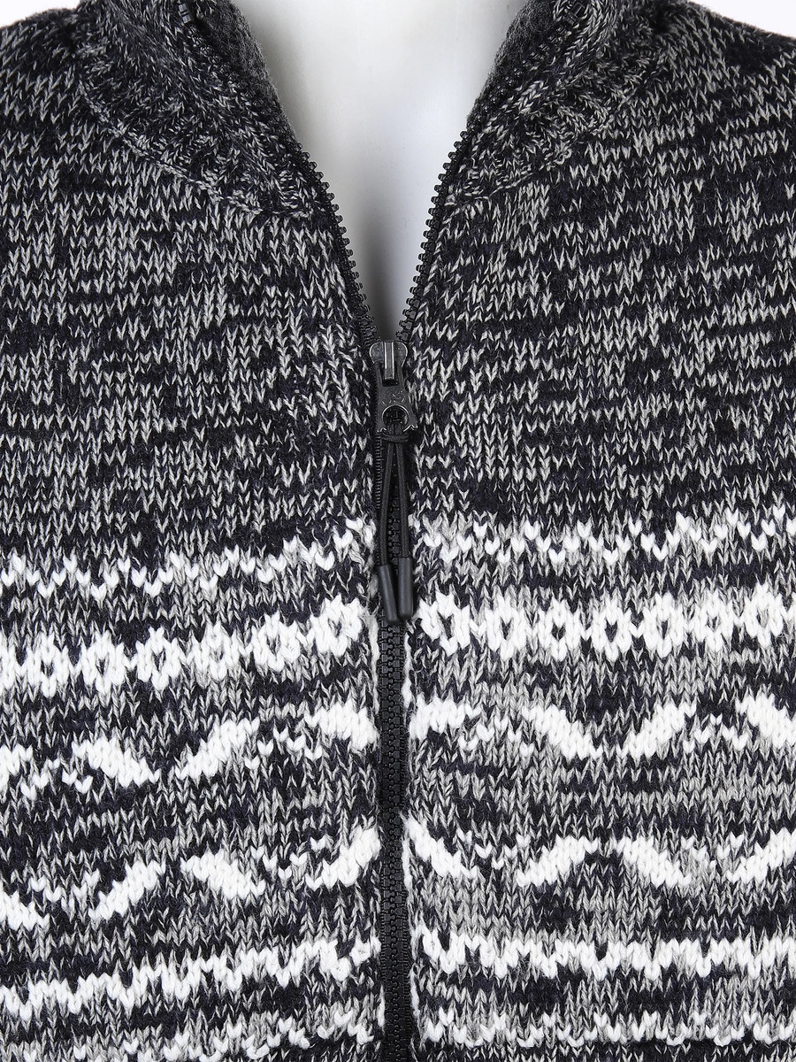 Bild 3 von Herren Strickjacke meliert
                 
                                                        Grau