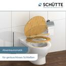 Bild 3 von SCHÜTTE WC Sitz BAMBUS,Toilettendeckel mit Absenkautomatik, Toilettensitz Holz