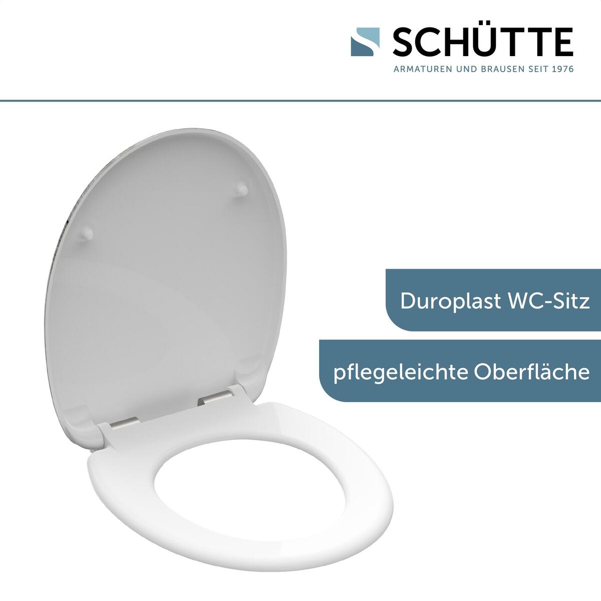 Bild 4 von SCHÜTTE Duroplast WC Sitz LIGHTHOUSE, Toilentendeckel mit Absenkautomatik