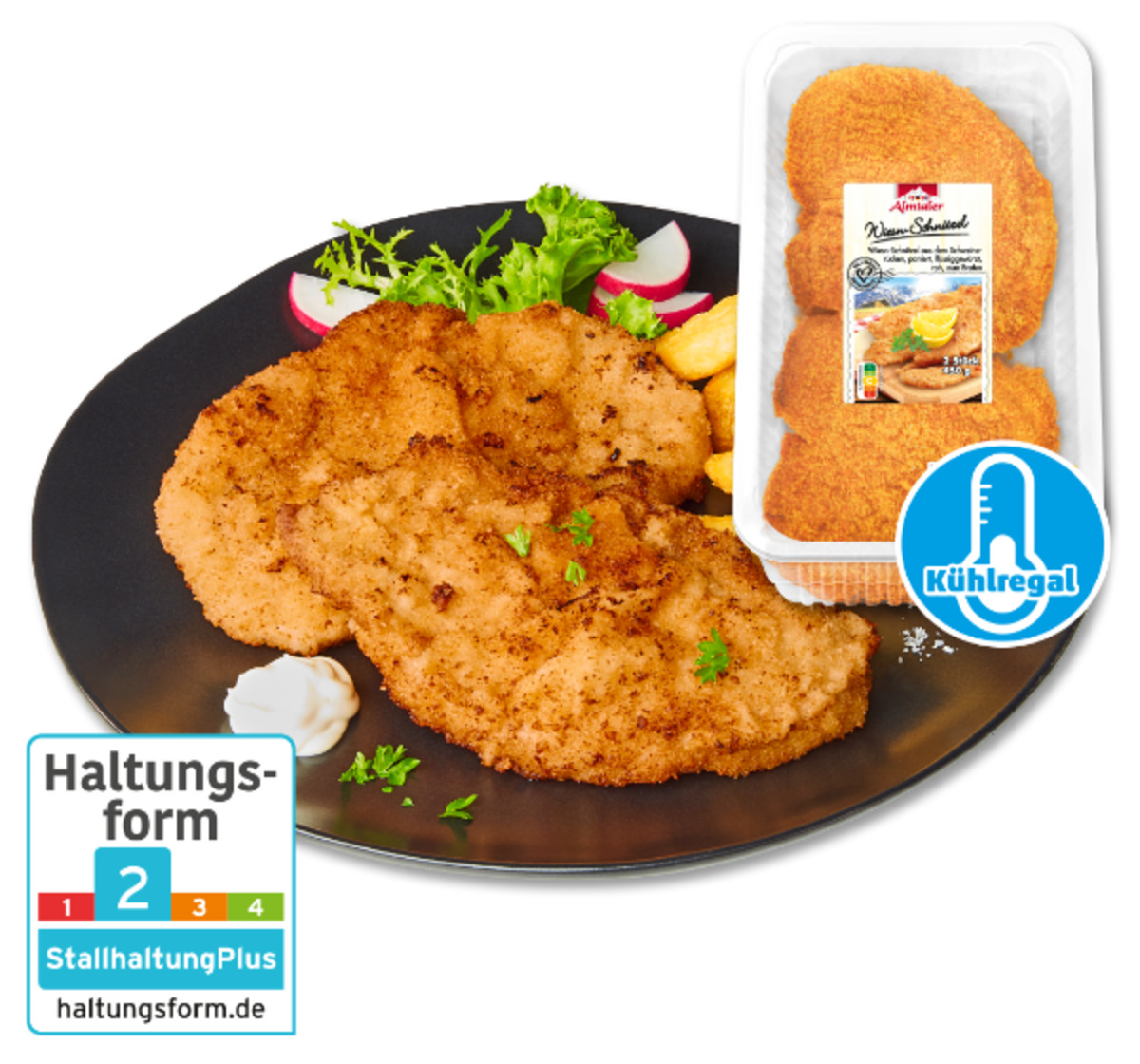 Bild 1 von ALMTALER Frische Wiesn-Schnitzel*