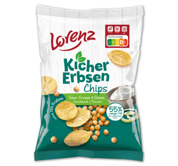 Bild 1 von LORENZ Kicher Erbsen Chips*