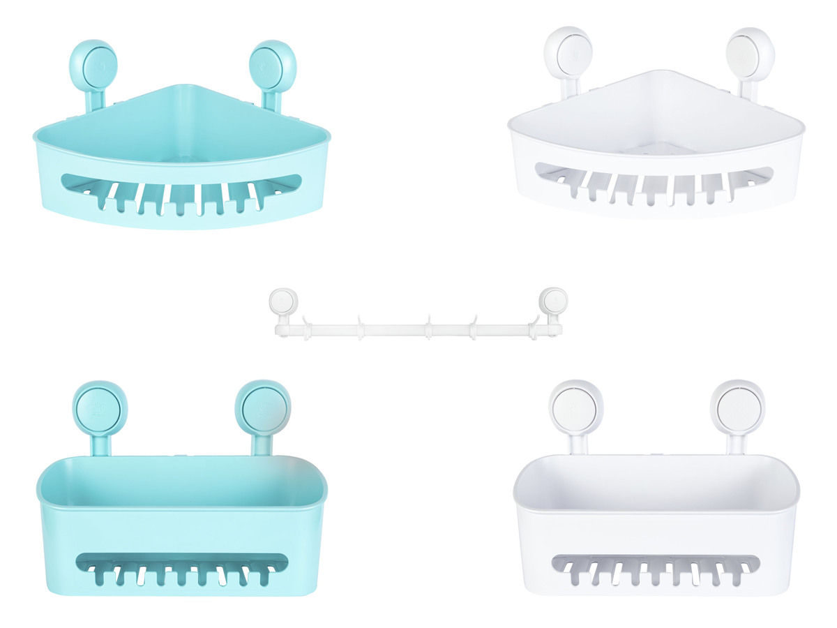 Bild 1 von LIVARNO home Eckregal / Korb / Handtuchhalter, mit Saugnapf