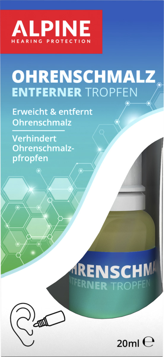 Bild 1 von Alpine Ohrenschmalz Entferner Tropfen