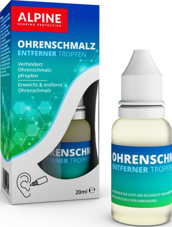 Bild 3 von Alpine Ohrenschmalz Entferner Tropfen