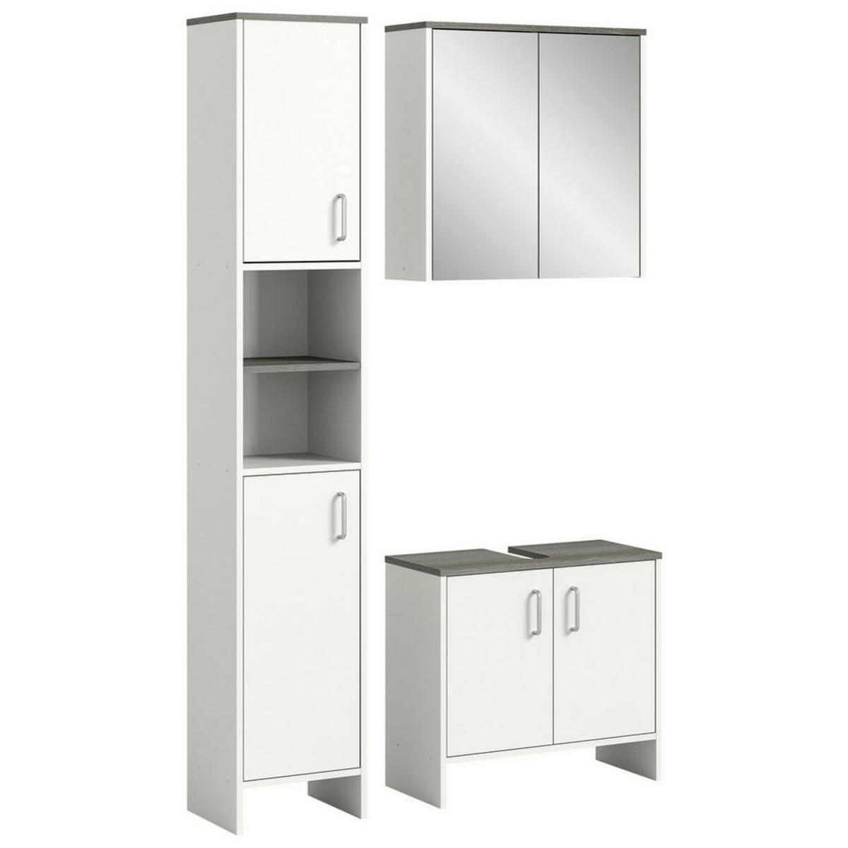 Bild 1 von Badezimmer-Set LOS ANGELES weiß B/H/T: ca. 107x180x28 cm