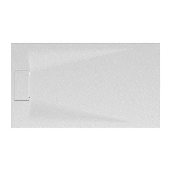 Bild 1 von Breuer Duschwanne 'Lite Line' Steinoptik weiß 80 x 90 cm