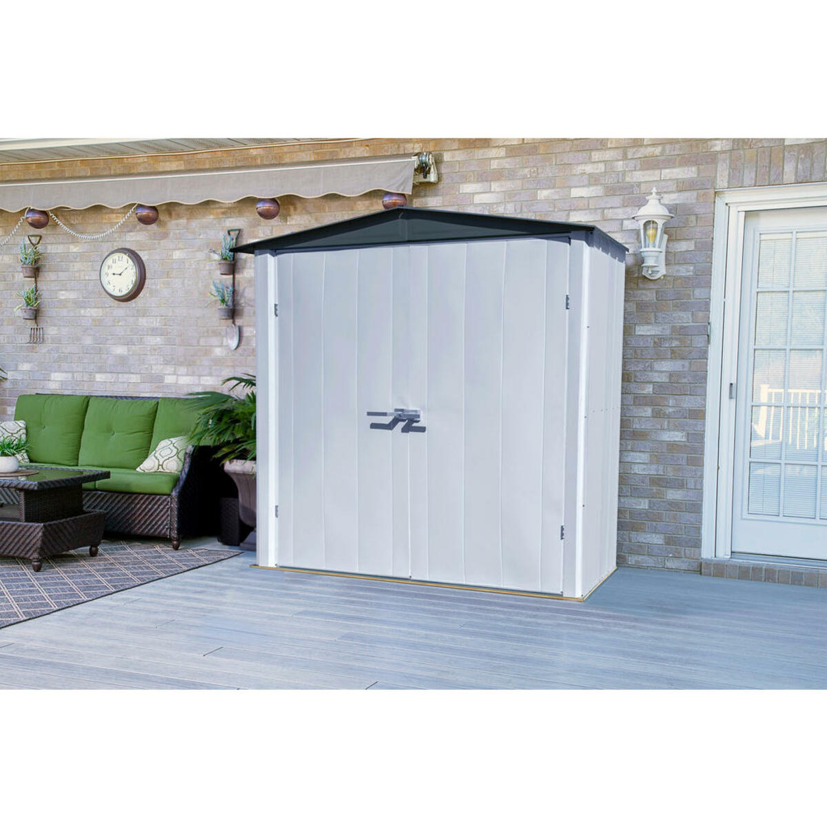 Bild 1 von Spacemaker Geräteschrank 6 x 3 Lichtgrau B/H/L: ca. 191x200x99,5 cm