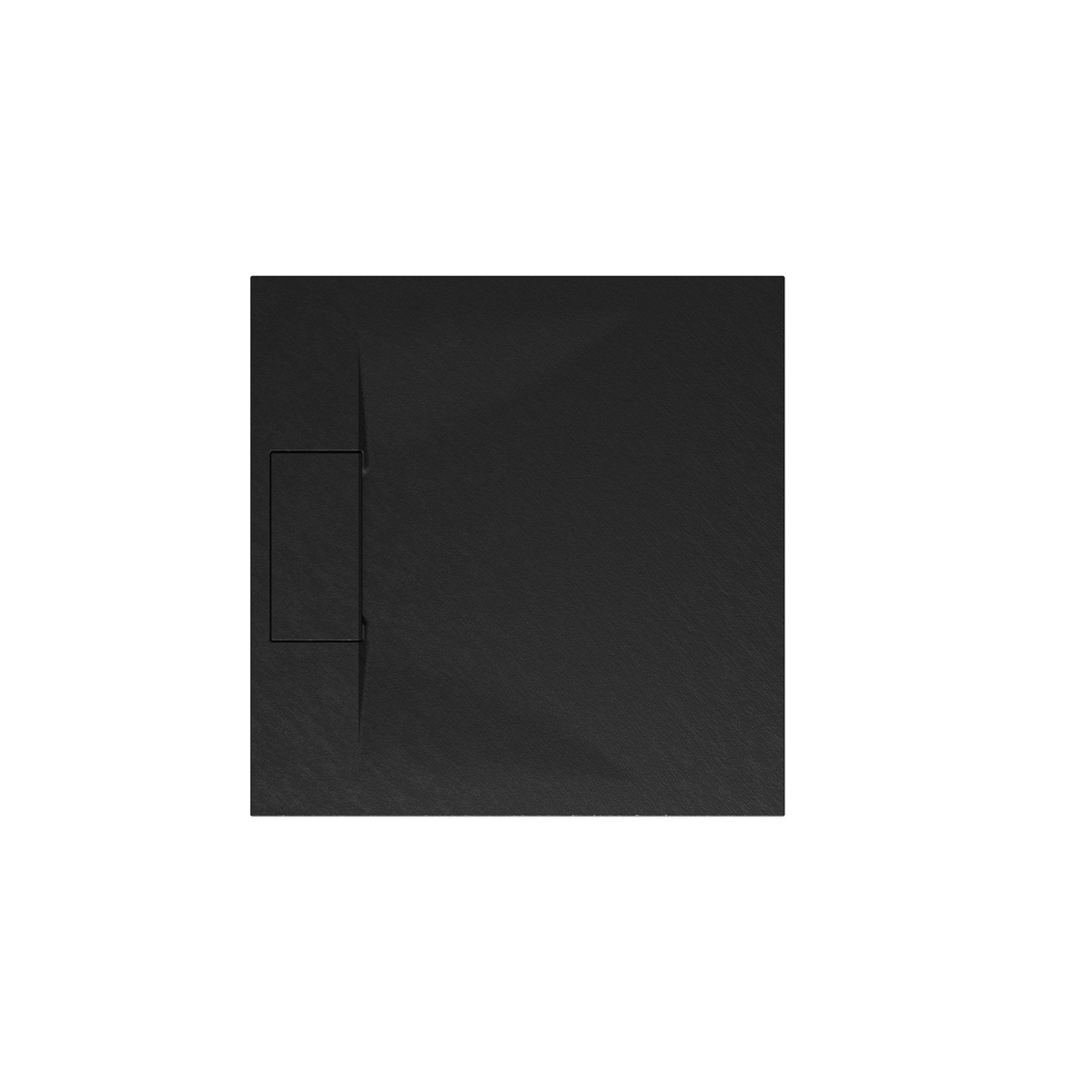 Bild 1 von Breuer Duschwanne 'Lite Line/Quick72' Steinoptik anthrazit 90 x 90 cm